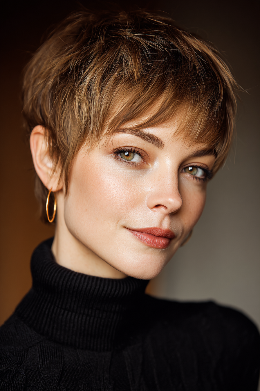textured-brown-pixie