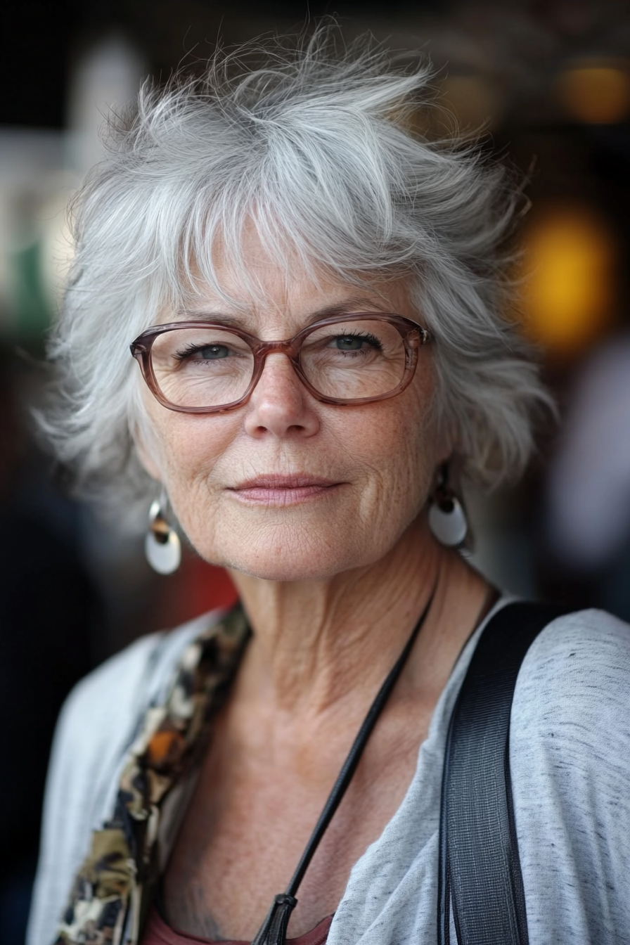 short-messy-gray-hair