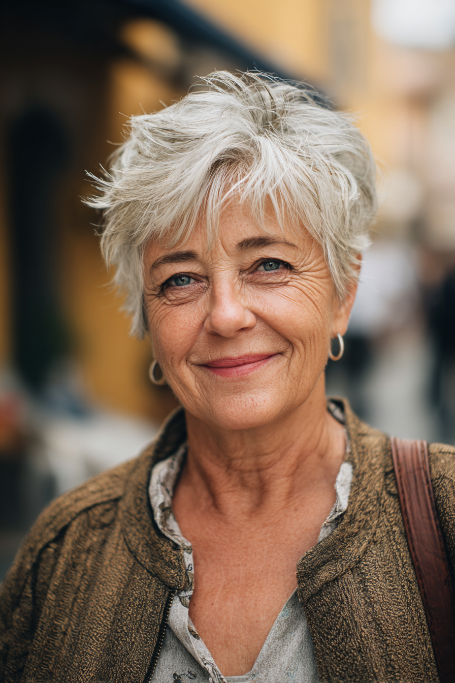 gray-short-hair-with-bangs