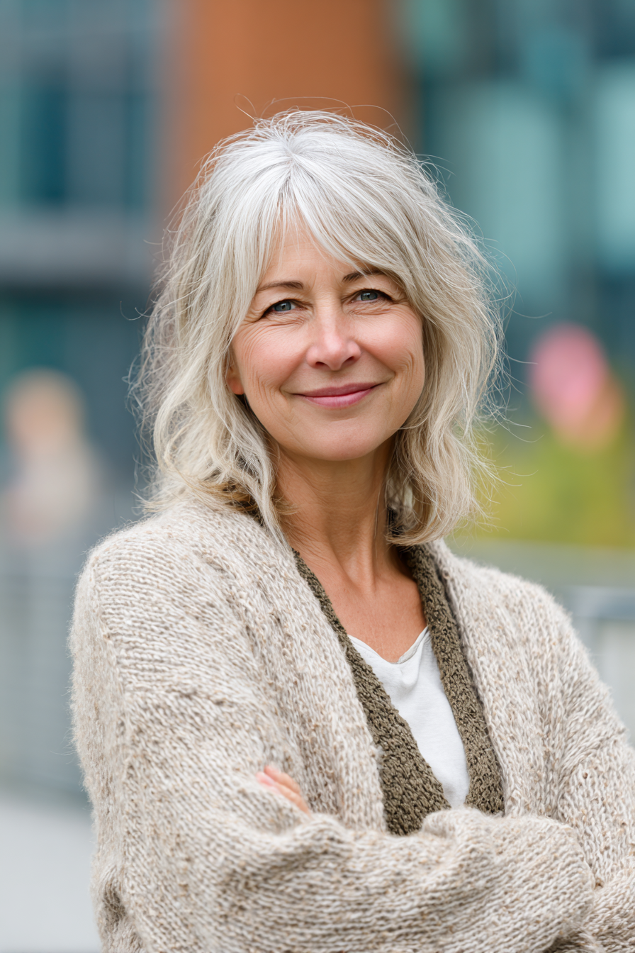 silver-layered-medium-hair