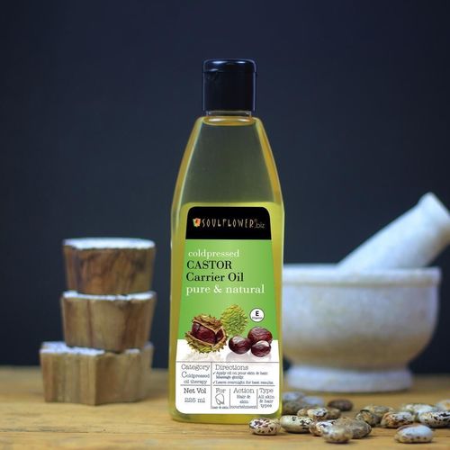 Soulflower Castor Carrier Hair Oil