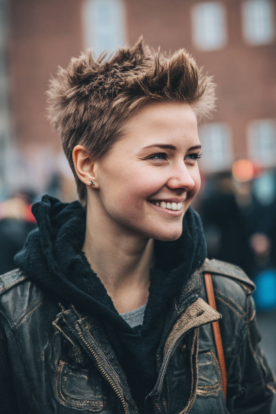 sleek-forward-swept-spikes