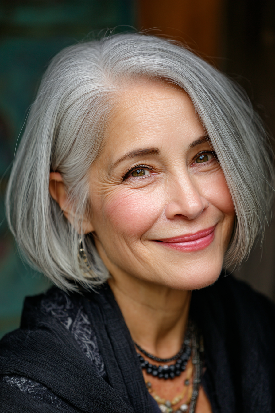 side-parted-gray-lob-straight-hair