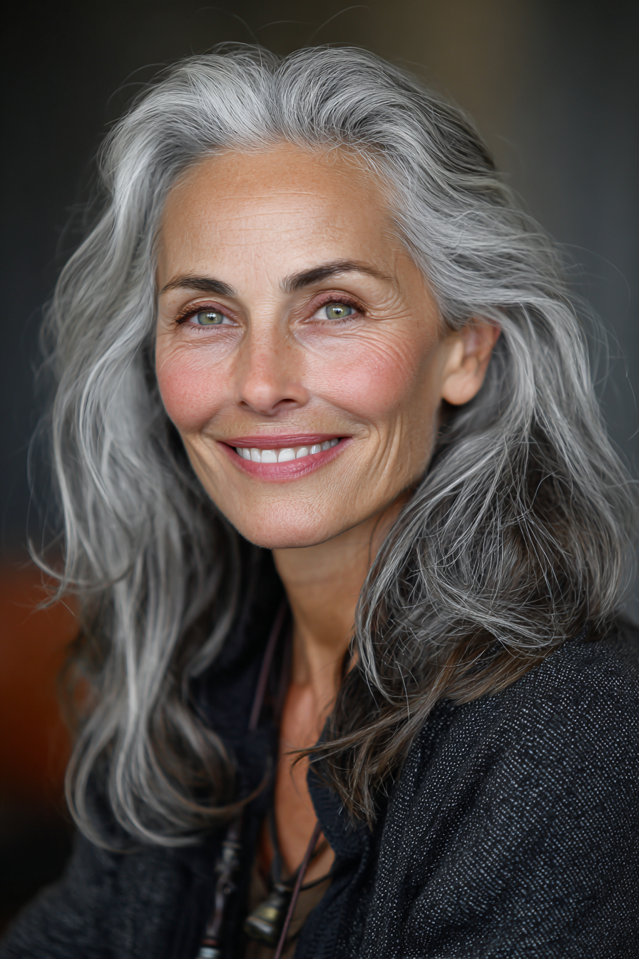 middle-parted-long-gray-hair