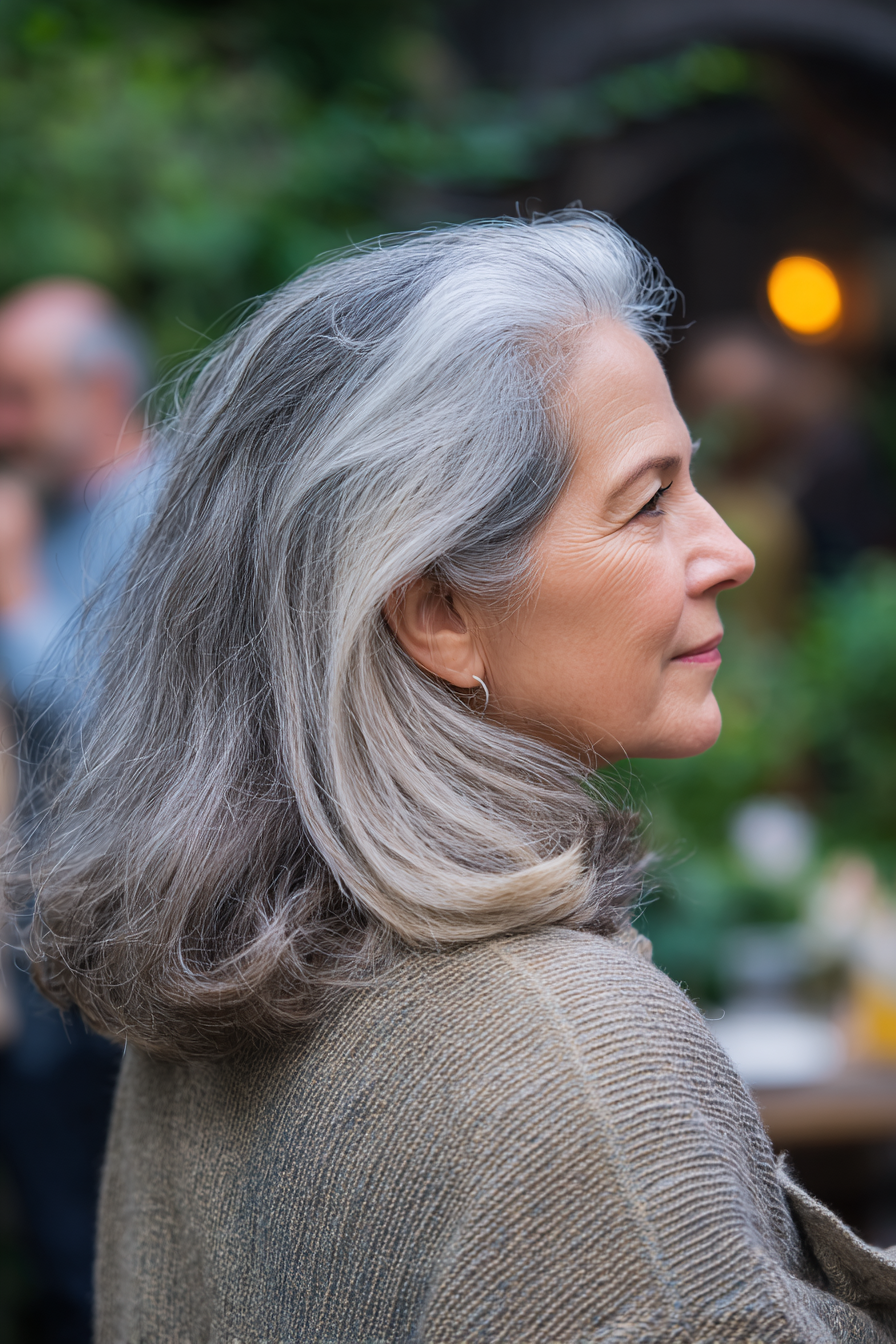 medium-gray-blended-hair