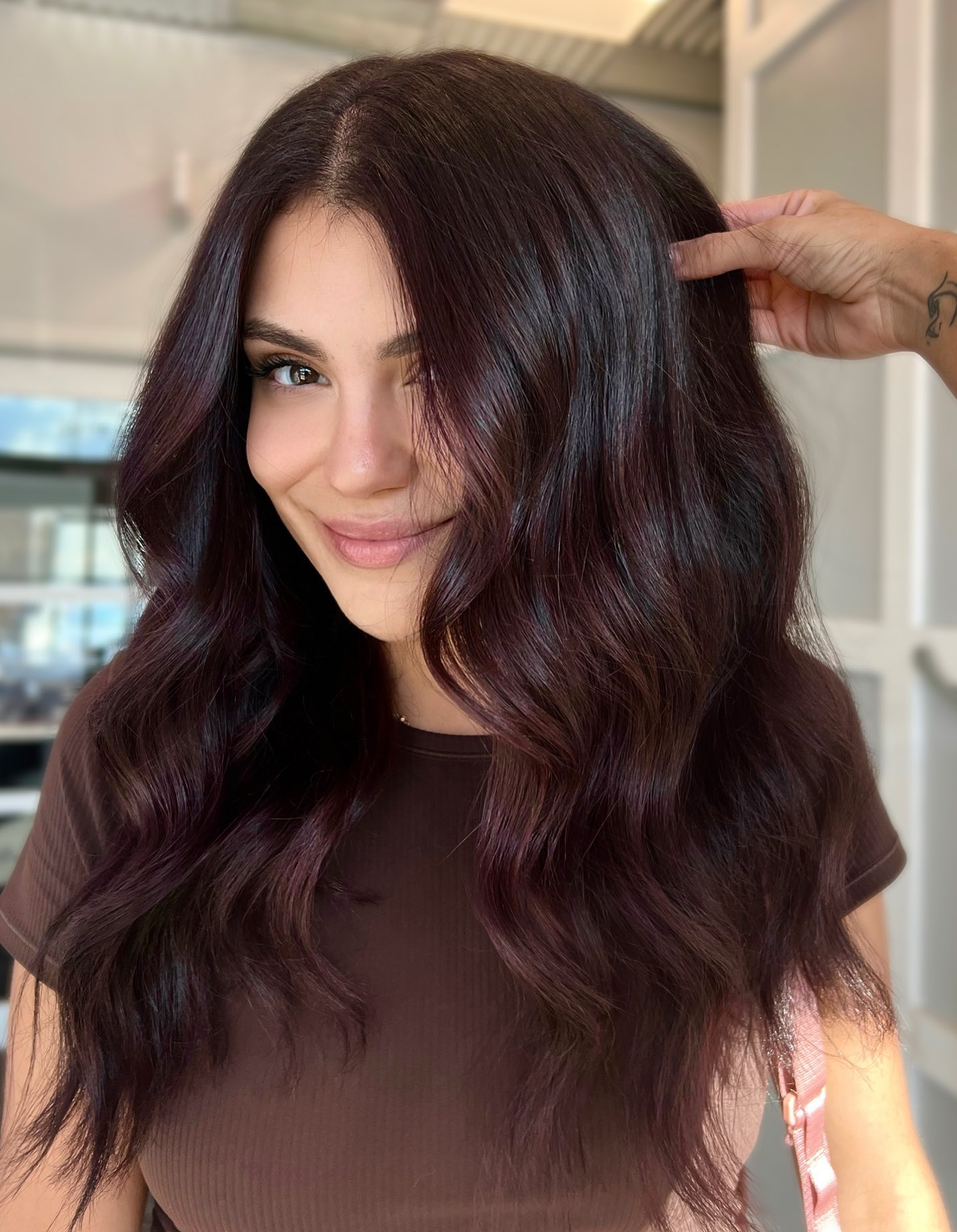 red-cherry-balayage