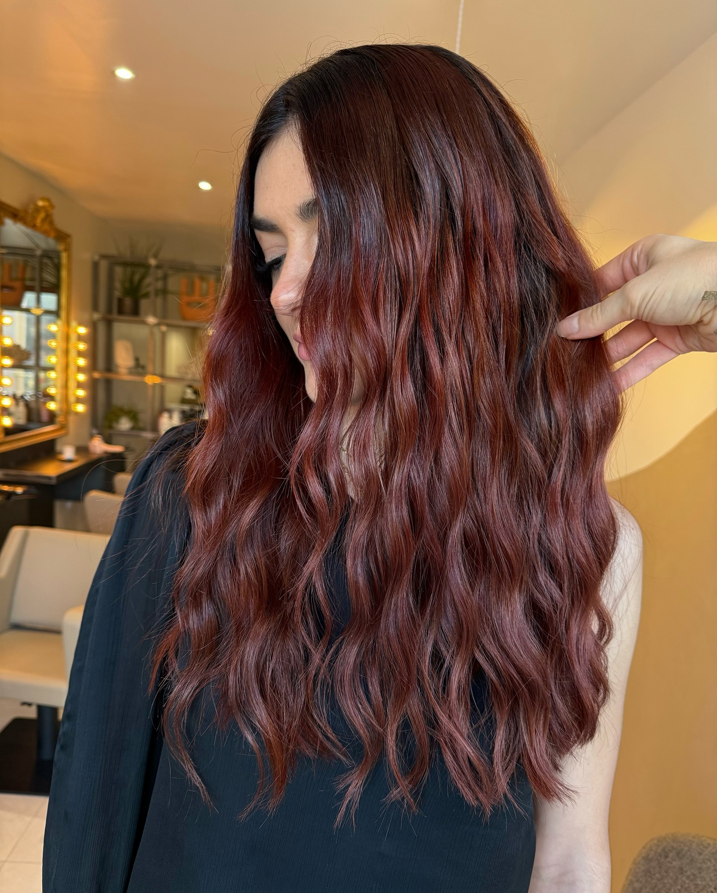 wavy-long-cherry-cola-balayage