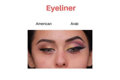 American-Vs-Arab-Makeup-Eyeliner