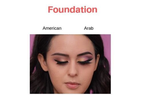 American-Vs-Arab-Makeup-Foundation