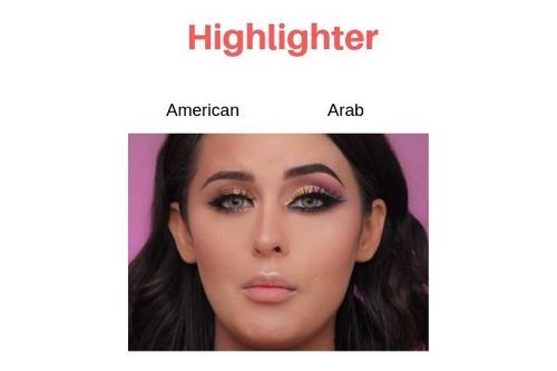 American-Vs-Arab-Makeup-Highlighter