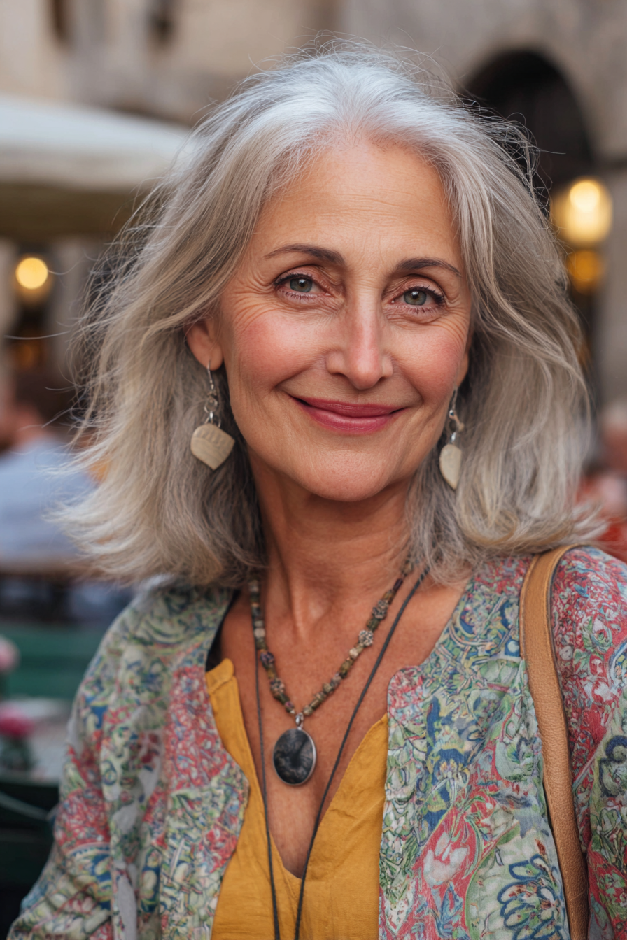 middle-parted-medium-hair