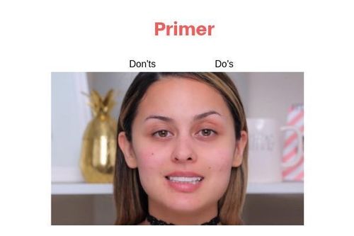 Primer Do's And Don'ts