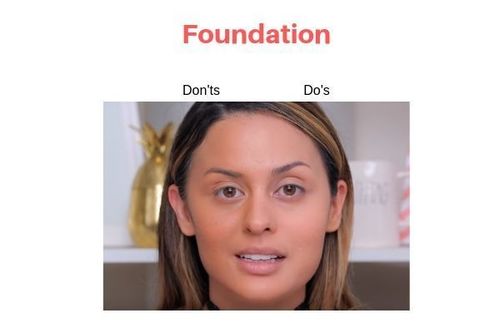 Foundation Do's And Don'ts