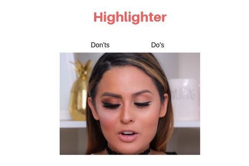 Highlighter Do's And Don'ts