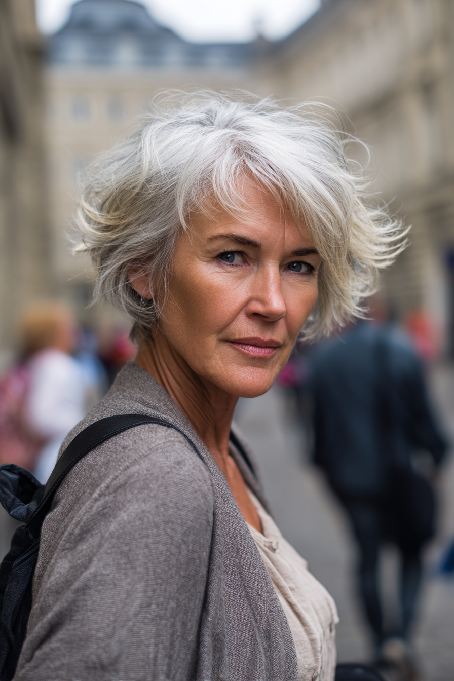 gray-hair-messy-fine-hair