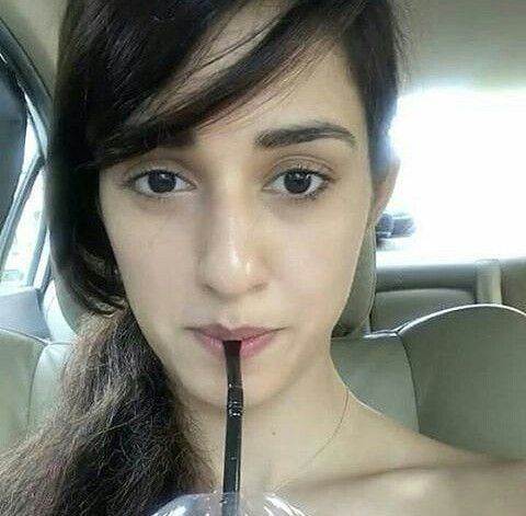 Disha Patani drinking water