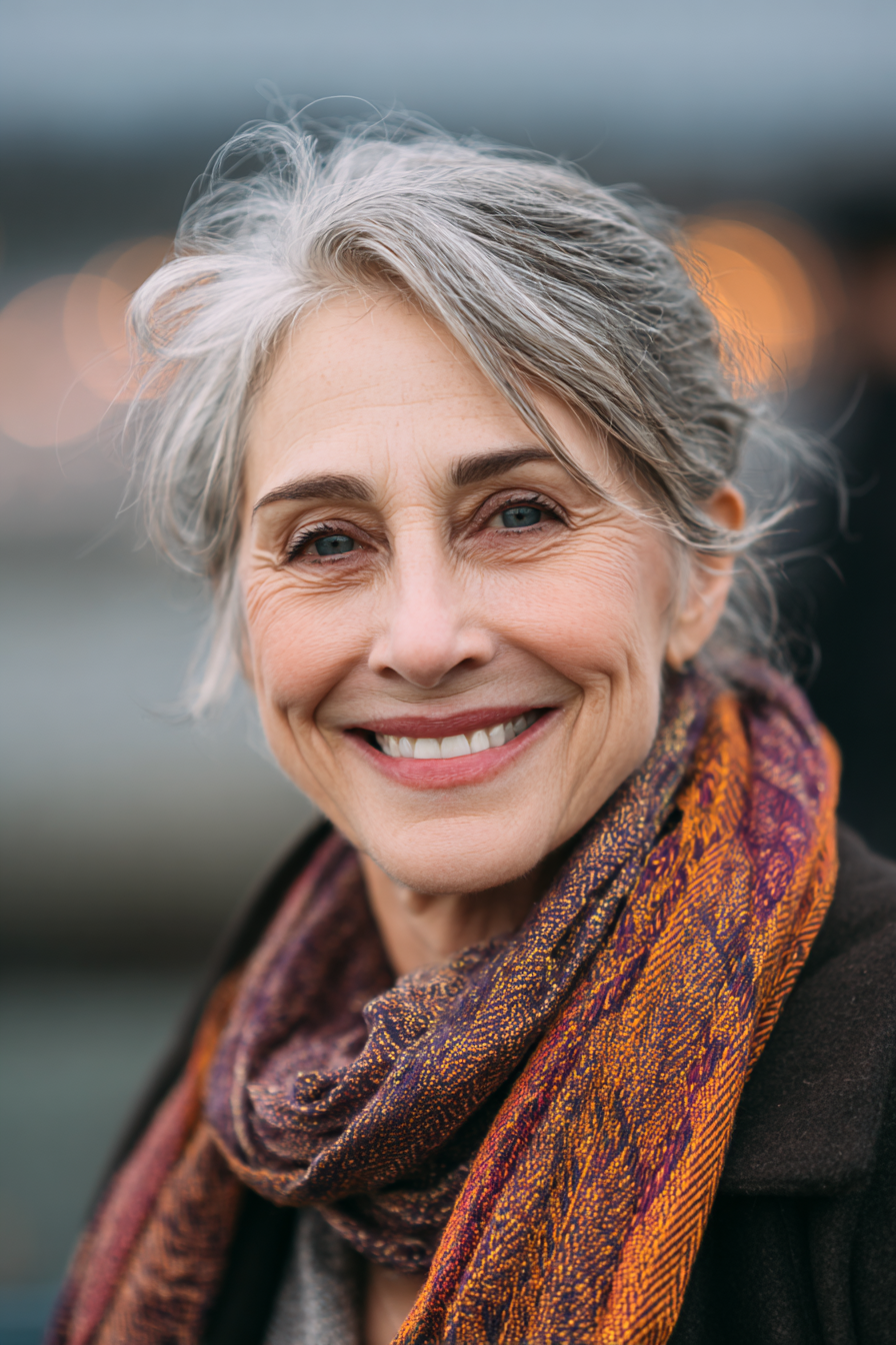 side-parted-gray-layered-cut