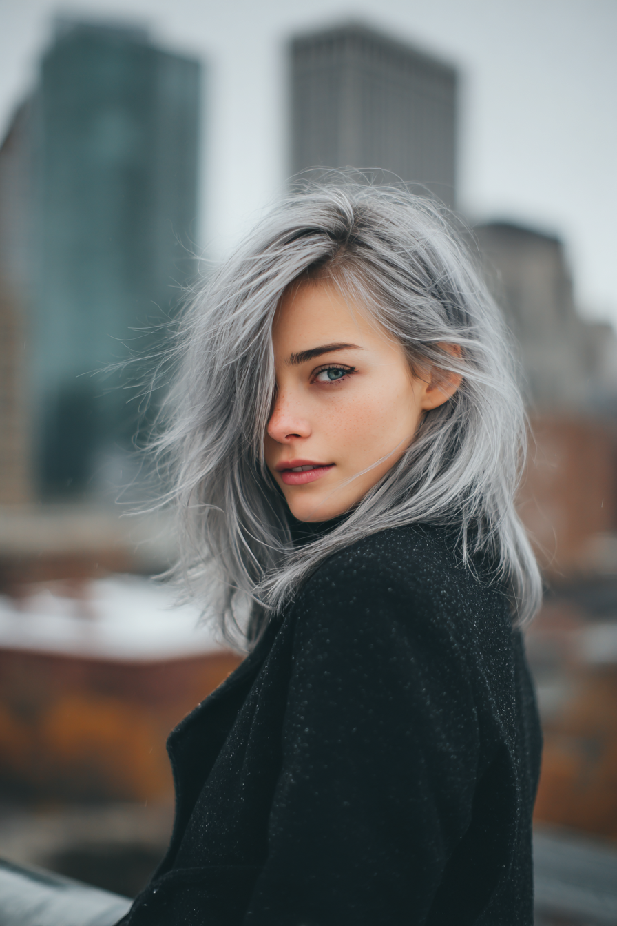 face-framing-medium-silver-hair