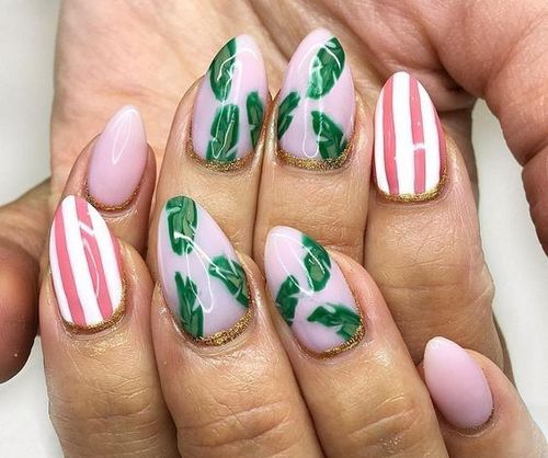 Leaves and Stripes