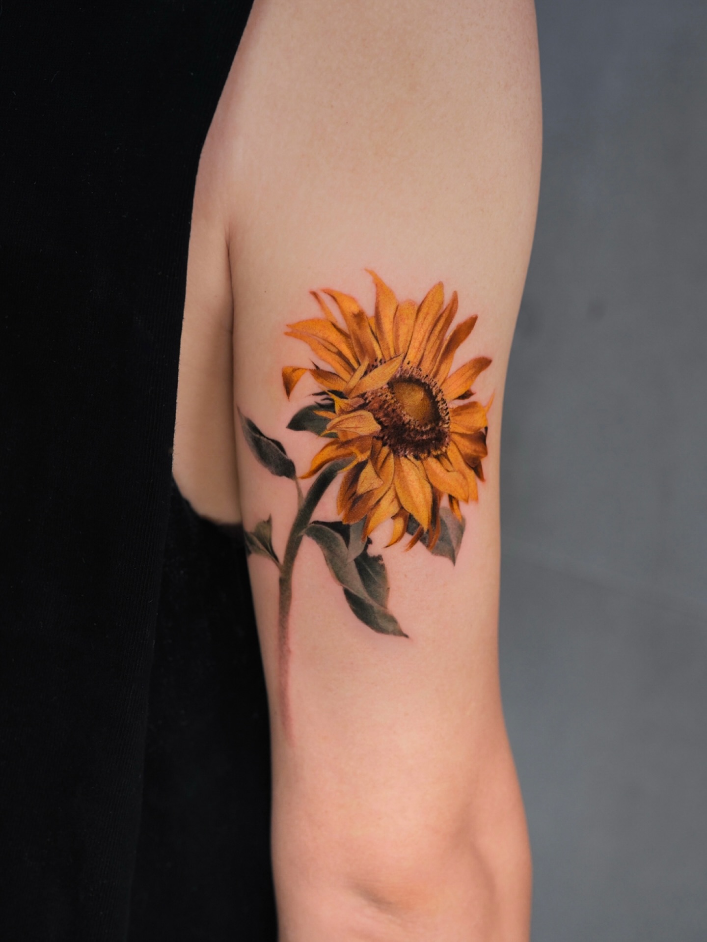sunflower-tattoo