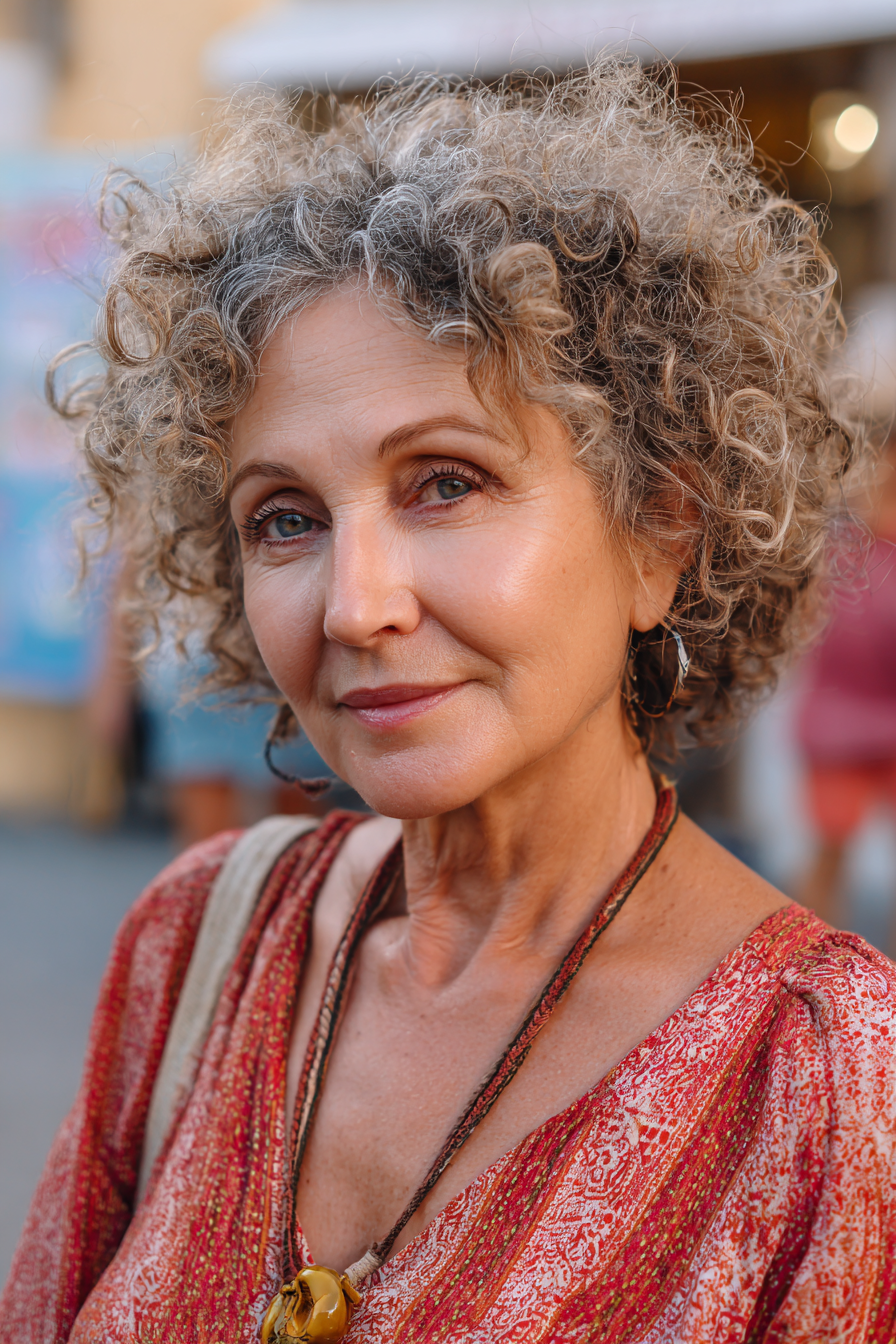 middle-parted-curly-short-hair