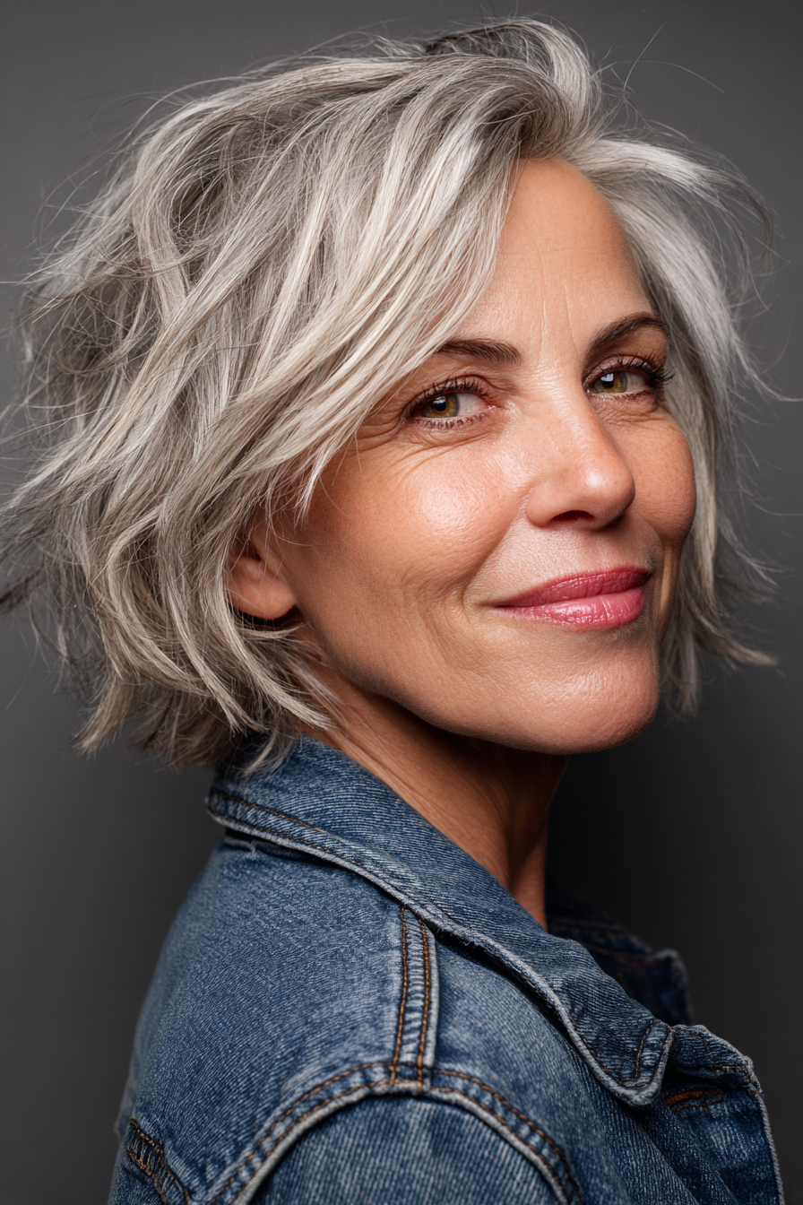 side-parted-messy-gray-hair