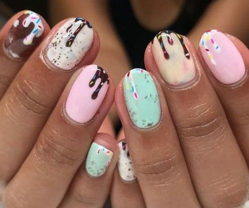 Ice Cream Manicure