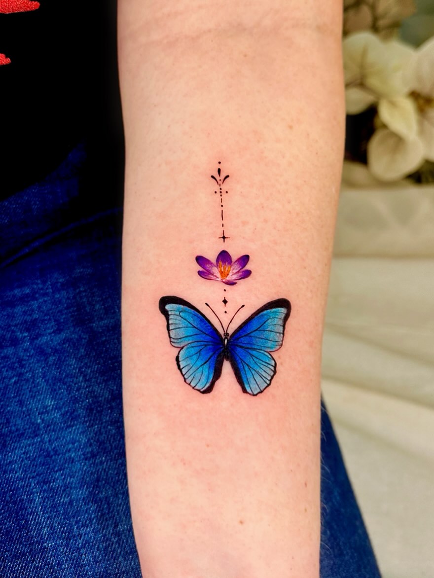 butterfly-with-lotus