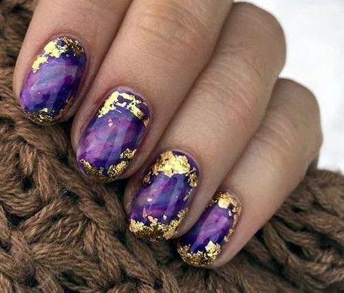 Gold Nails