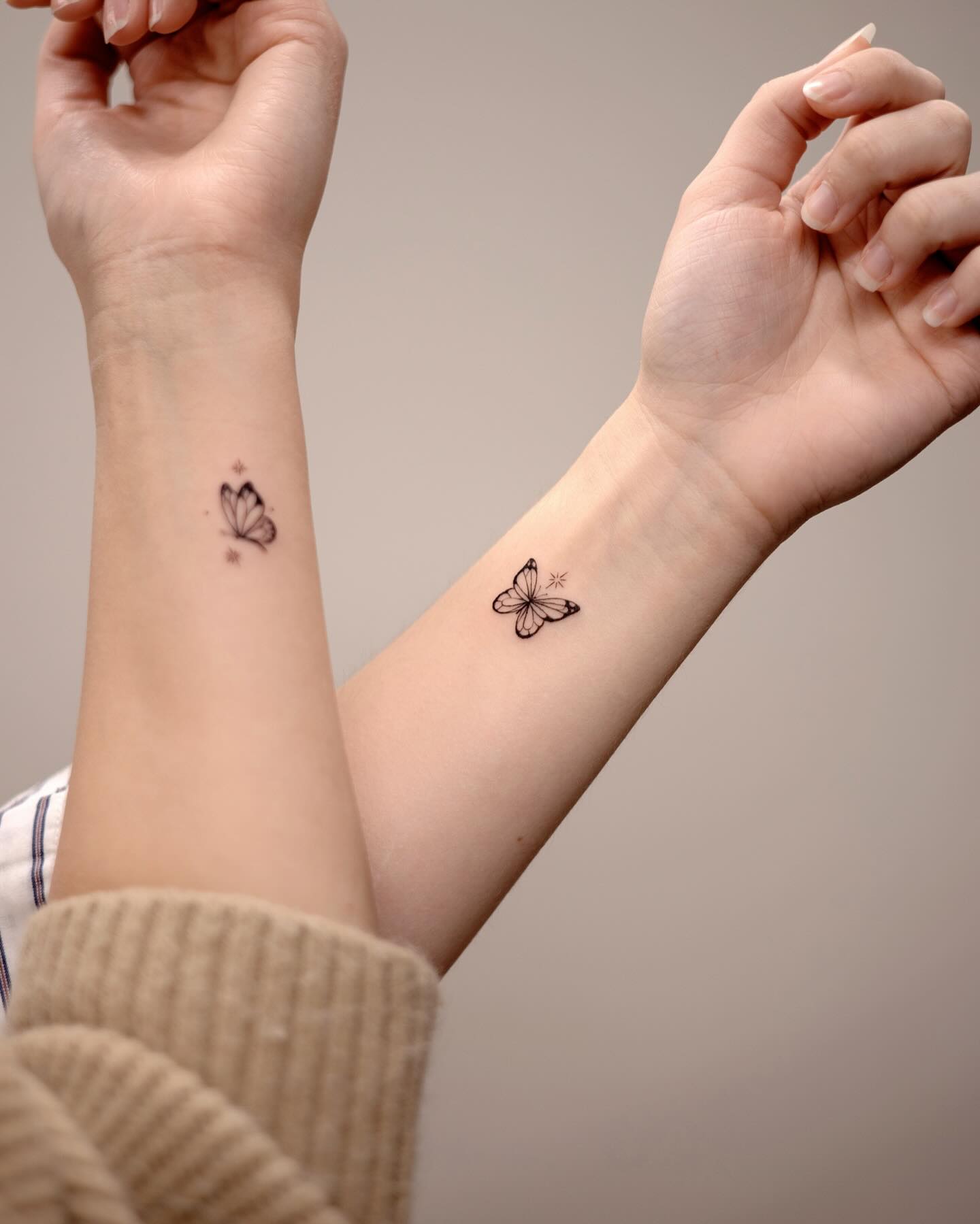 butterfly-tattoo-on-wrist-for-best-friends