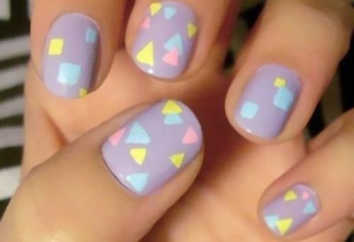 Lavender Triangles