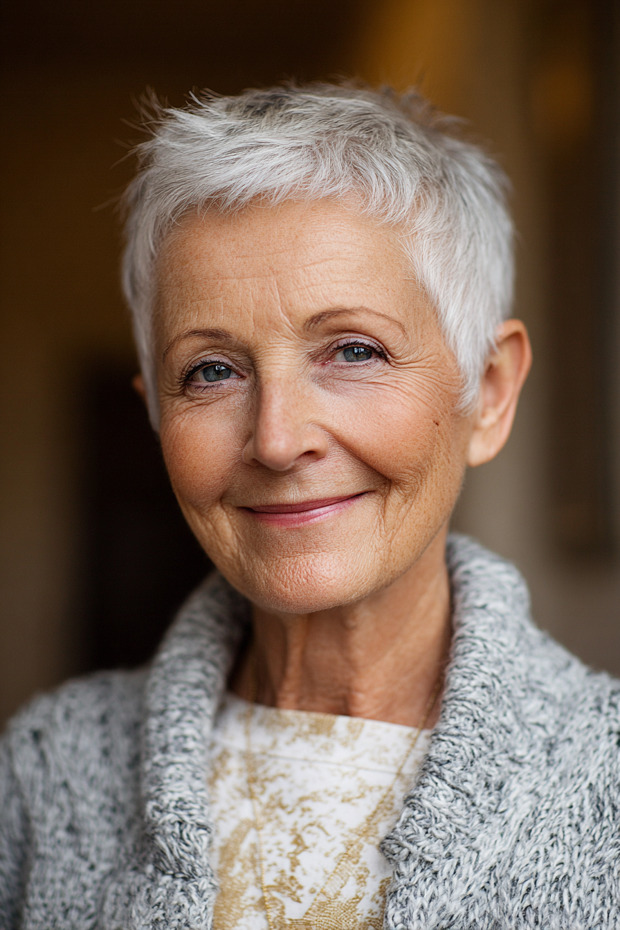 gray-short-hair