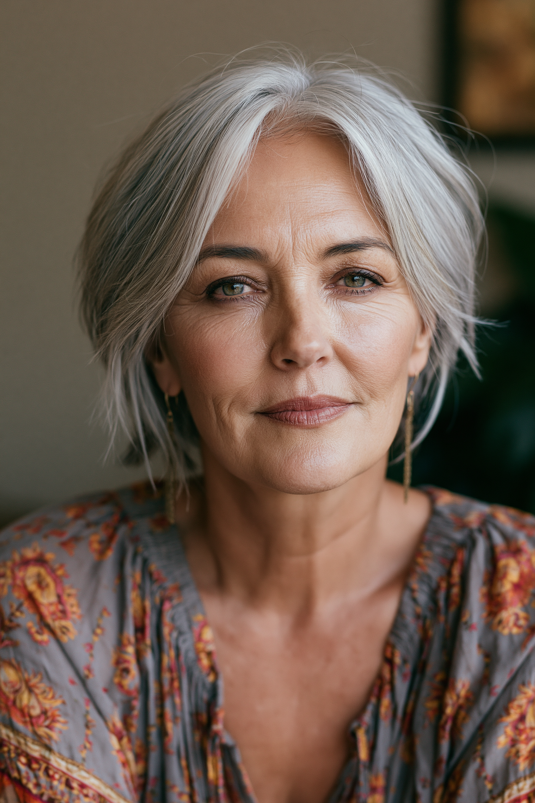 middle-parted-short-gray-hair