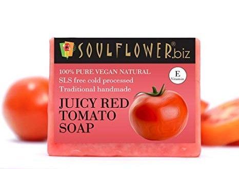 Soulflower Juicy Red Tomato Soap
