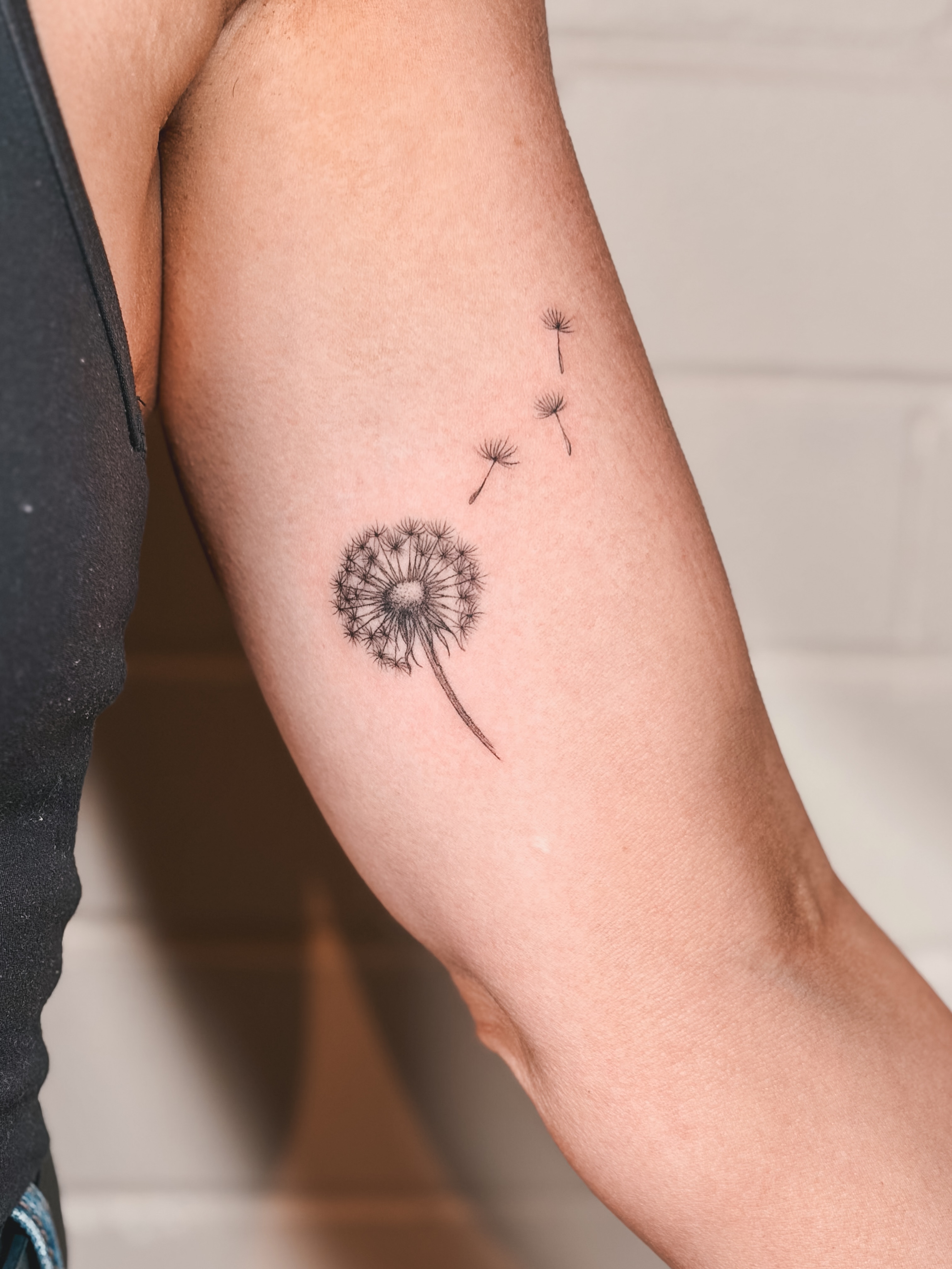fine-line-dandelion-tattoo