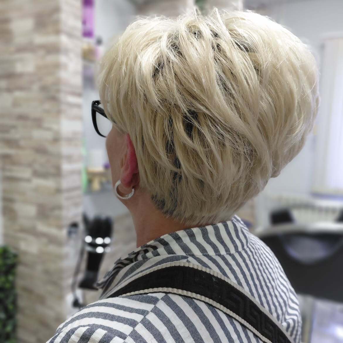 Blonde wedge