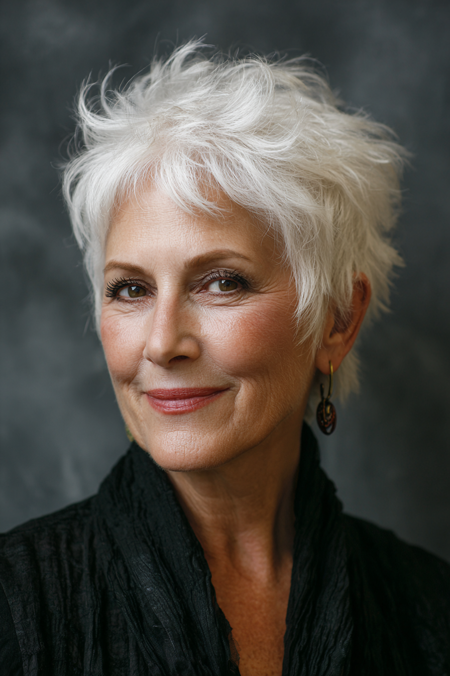 short-fine-silver-hair
