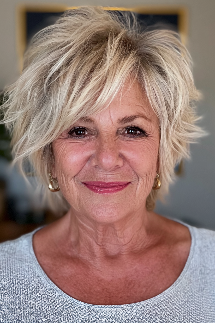 choppy-messy-short-haircut