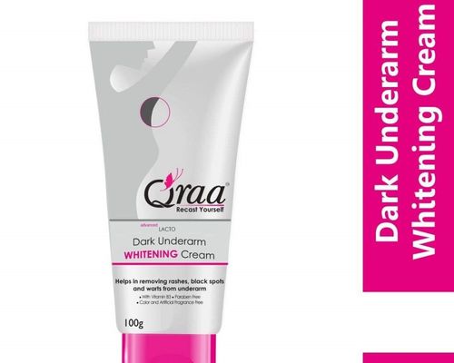 Qraa Advanced Lacto Dark Underarm Whitening Cream 100g