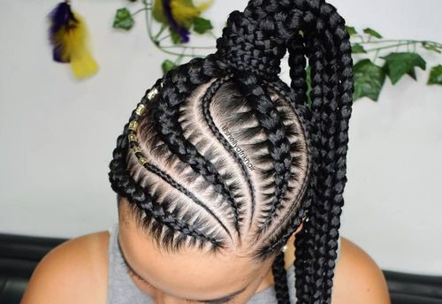 45 Different  Cool Cornrow Braid Styles You Need To Try Pictures