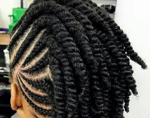 Latest cornrow braided hairstyles