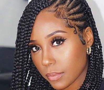 43 Big Box Braids Hairstyles for Black Hair  StayGlam