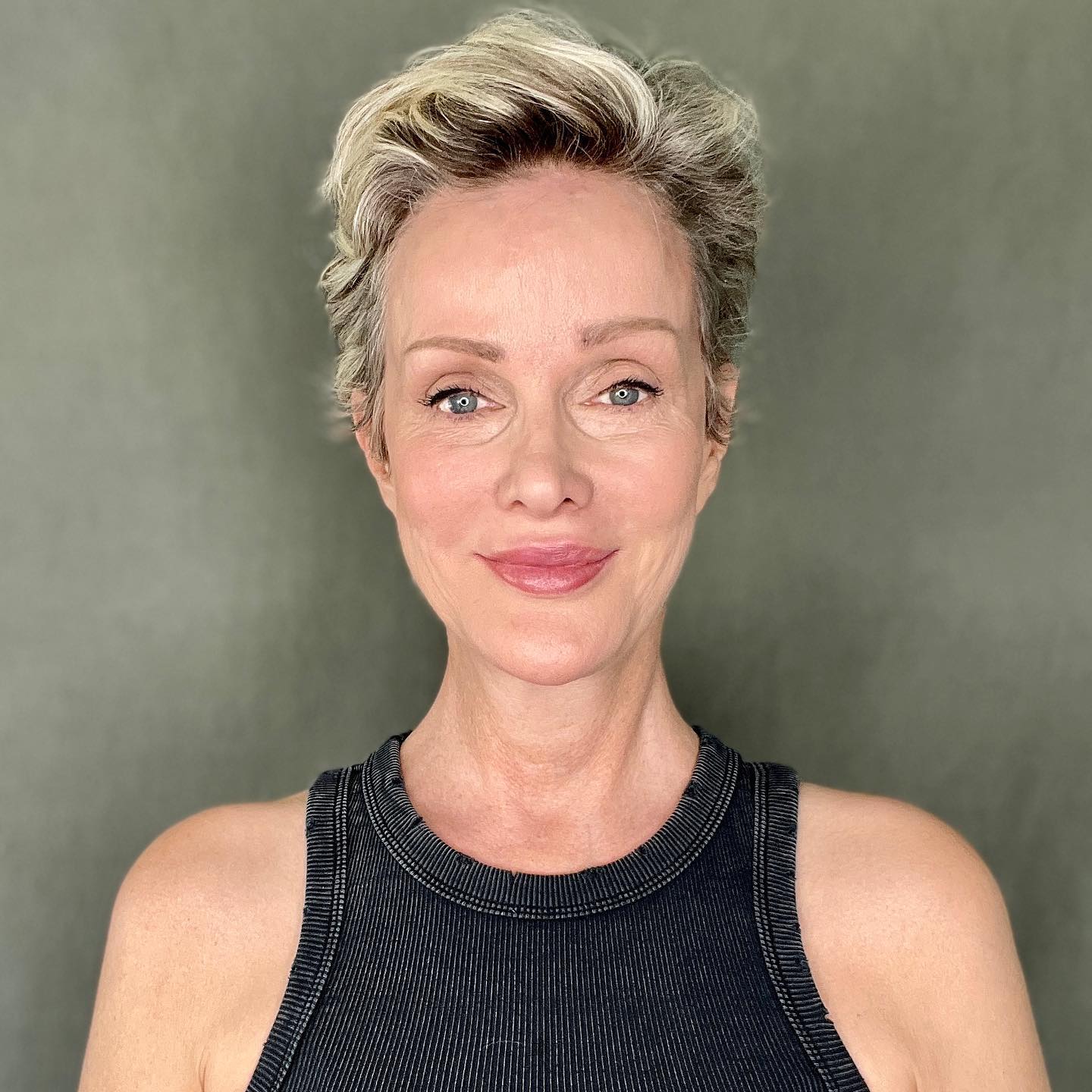 Sculpted Pixie Cut with Tapered Sides