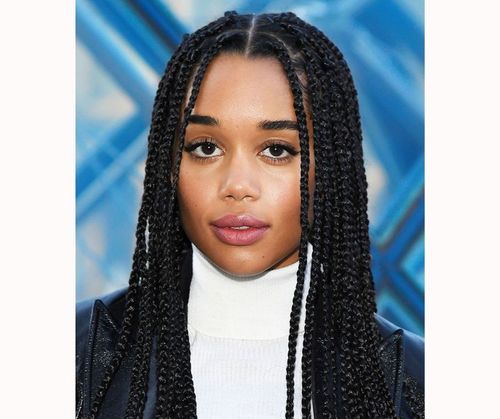 Laura harrier box braids