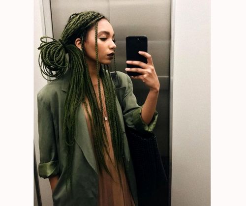 Six Celebs Show Us Just How Elegant Box Braids Can Be  UNRULY