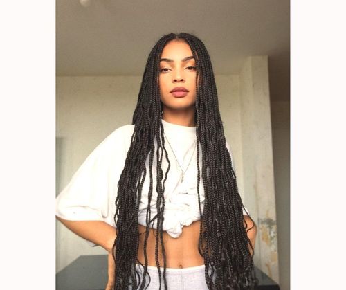 Goddess box braids