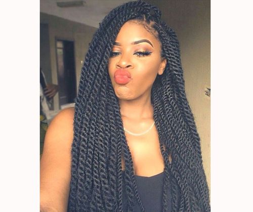 Large box braids