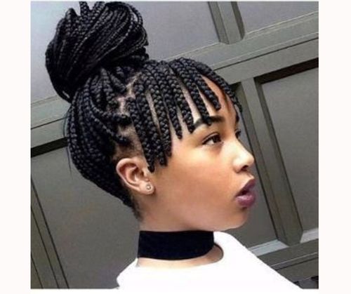 Medium Length Box Braid Hairstyles | TikTok