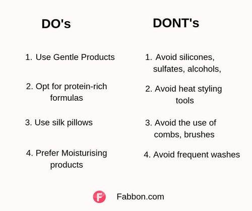 Curly Girl Method-Dos and Donts