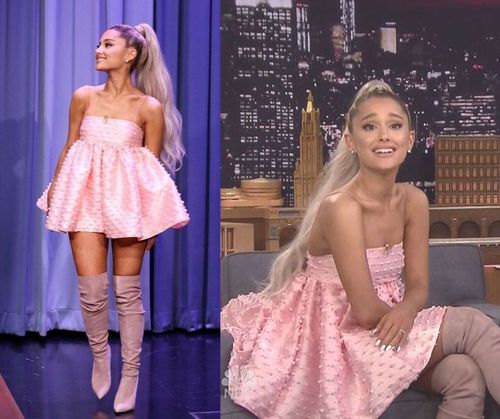 Ariana-grande-pink-cute-outfit
